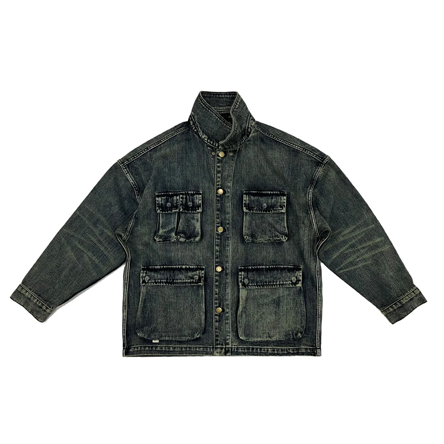 DUNDIAN复古M65版型牛仔夹克外套