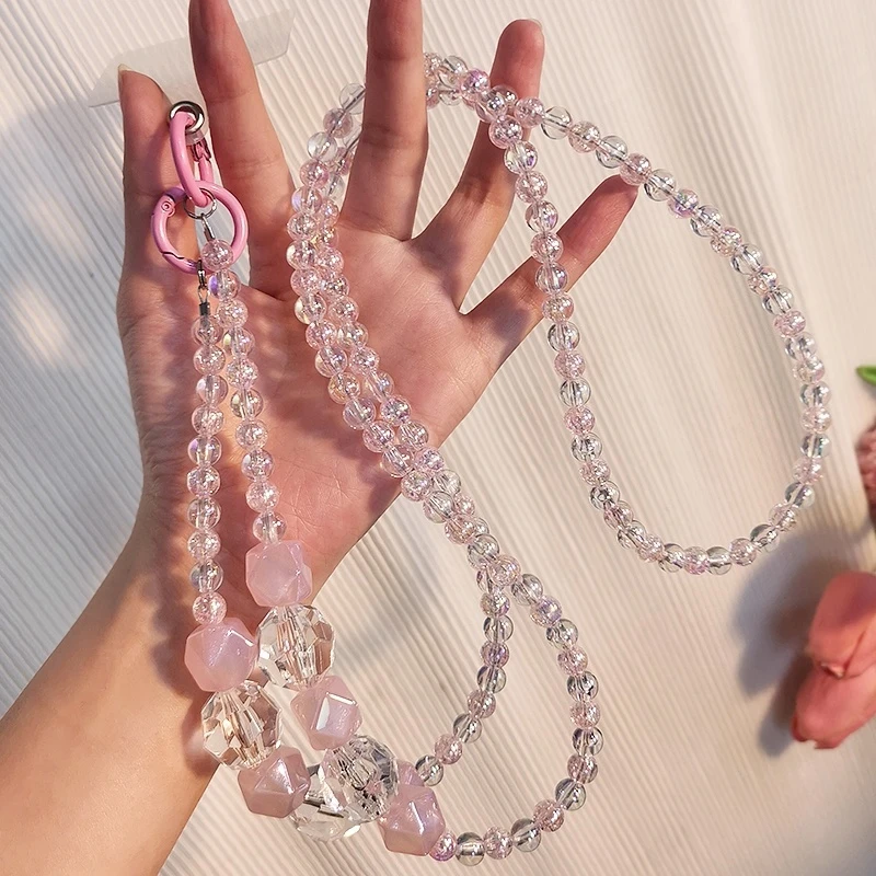 斜挎款手机挂链高级感时尚户外出行防丢背带长款手机挂绳包包挂件