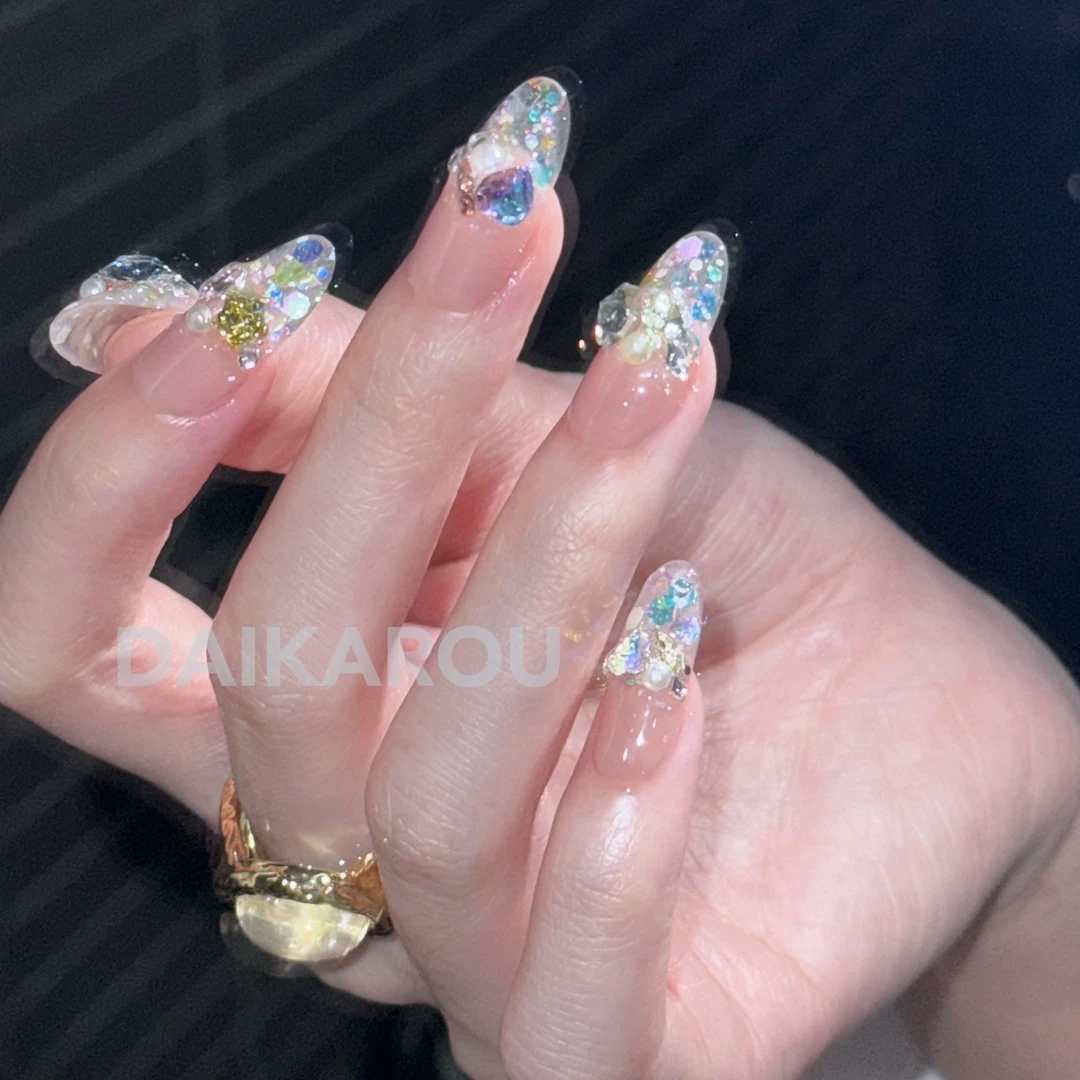 映夏 黛卡柔 预售 此度 中椭圆 长椭圆 长梯手工穿戴甲10片