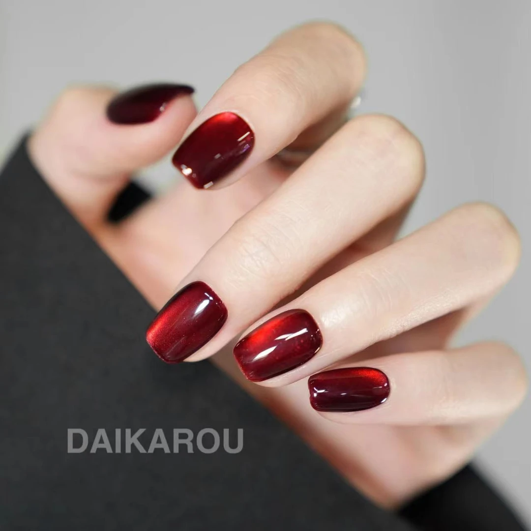 猩红陷阱 黛卡柔 预售 此度 铁刘海 手工穿戴甲10片