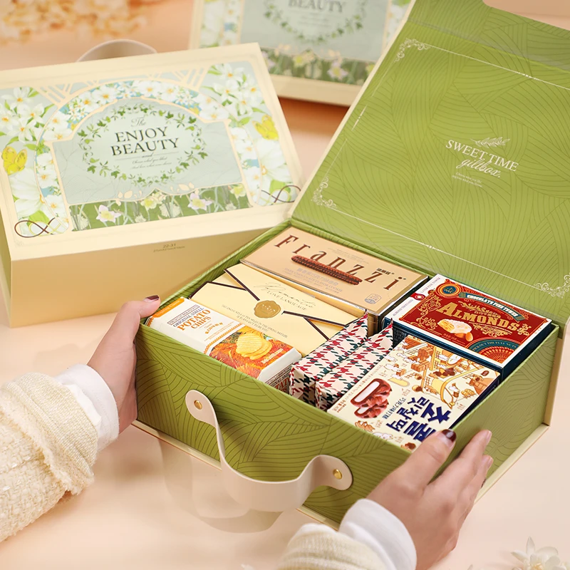 结婚伴手礼成品礼盒含糖订婚宴送宾客搭配好套装喜糖回礼实用礼品