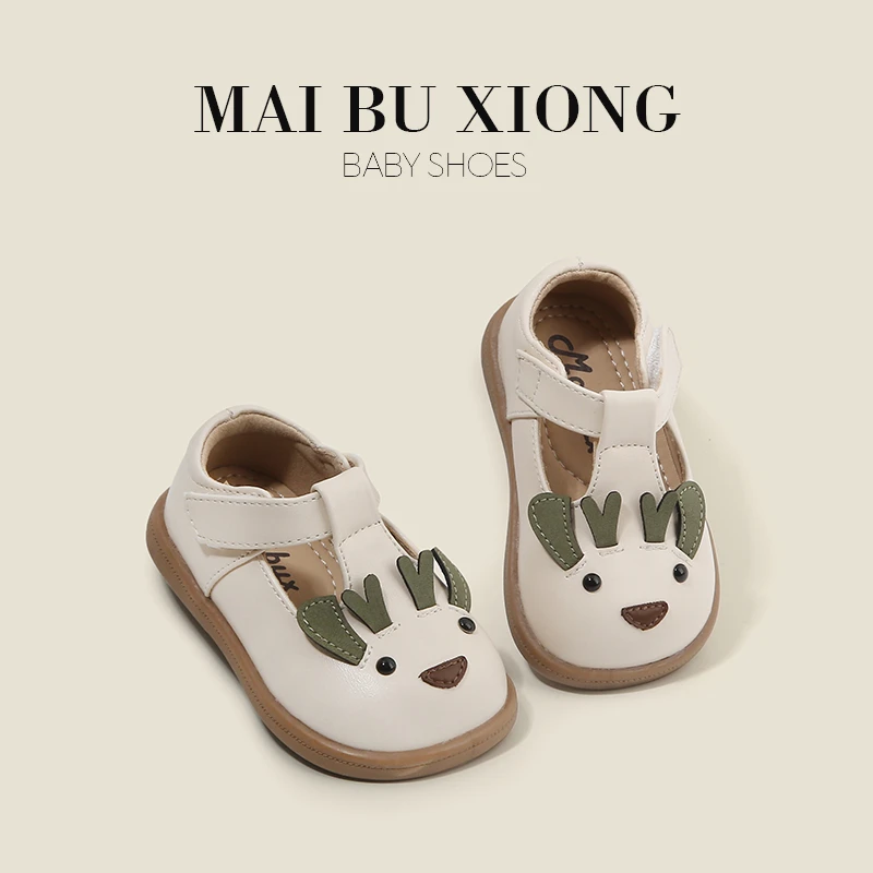 麦布熊女童鞋子婴儿学步鞋可爱公主鞋秋季新款女宝宝皮鞋儿童单鞋