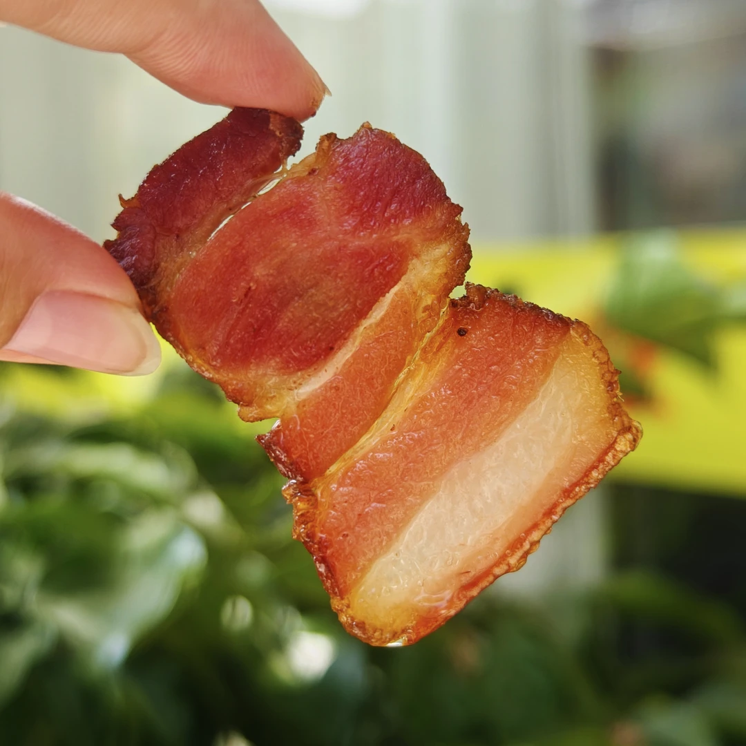 【傣景味】云南普洱景谷烟熏三线肉土猪三线1千克顺丰包邮