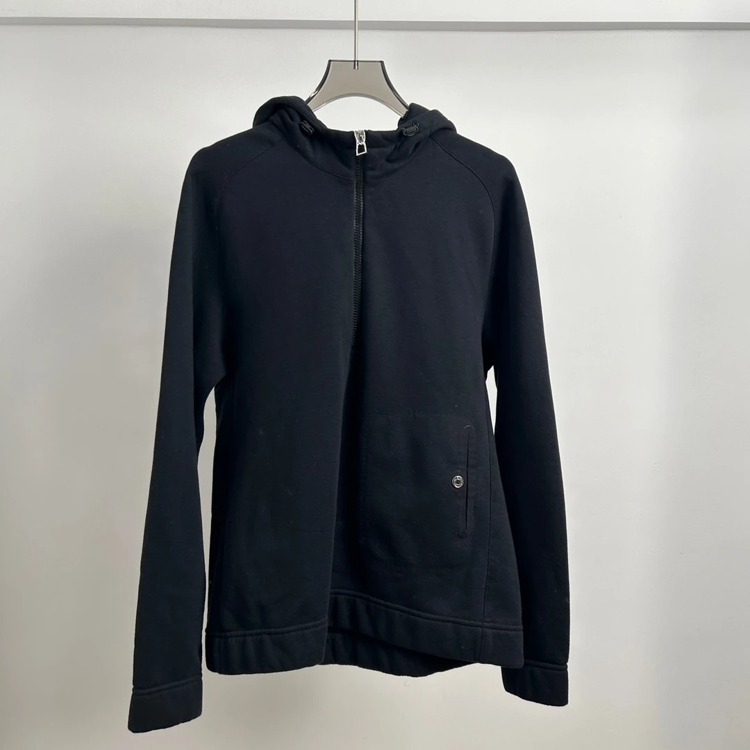 99新 Hermes/爱马仕 Hermes/爱马仕/黑色连帽卫衣 L码 GM001611