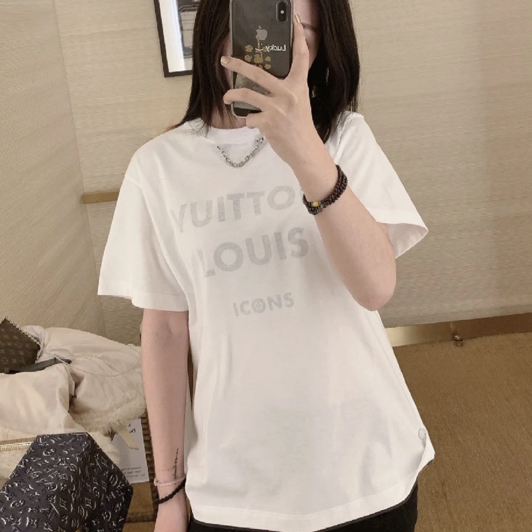 99新 LouisVuitton/路易威登  反转印花 短袖 S码  GM000010