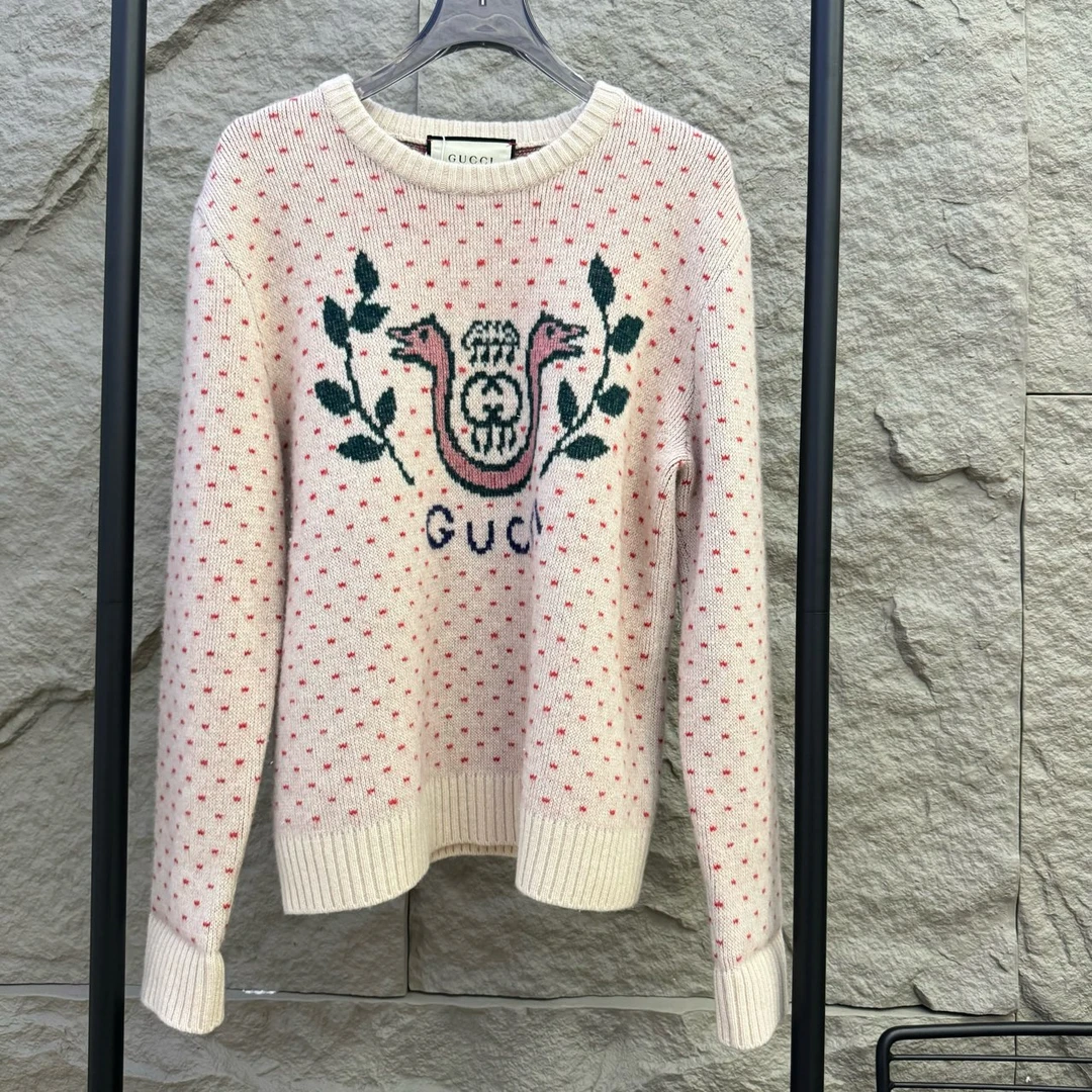 Gucci / 古驰 点点羊毛上衣 S码 99新 GM000509