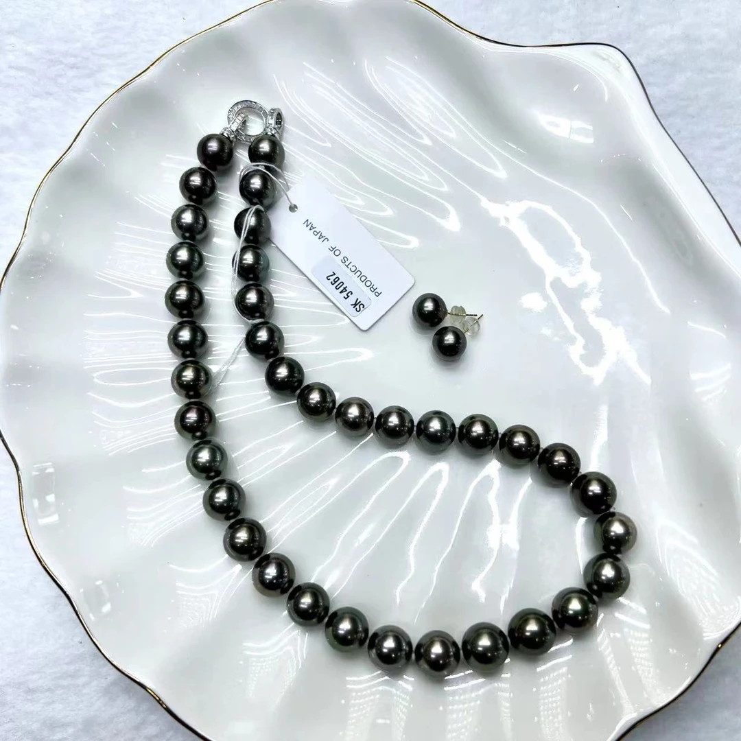 【客服入口勿拍】大溪地黑珍珠全珠链【客服入口勿拍】