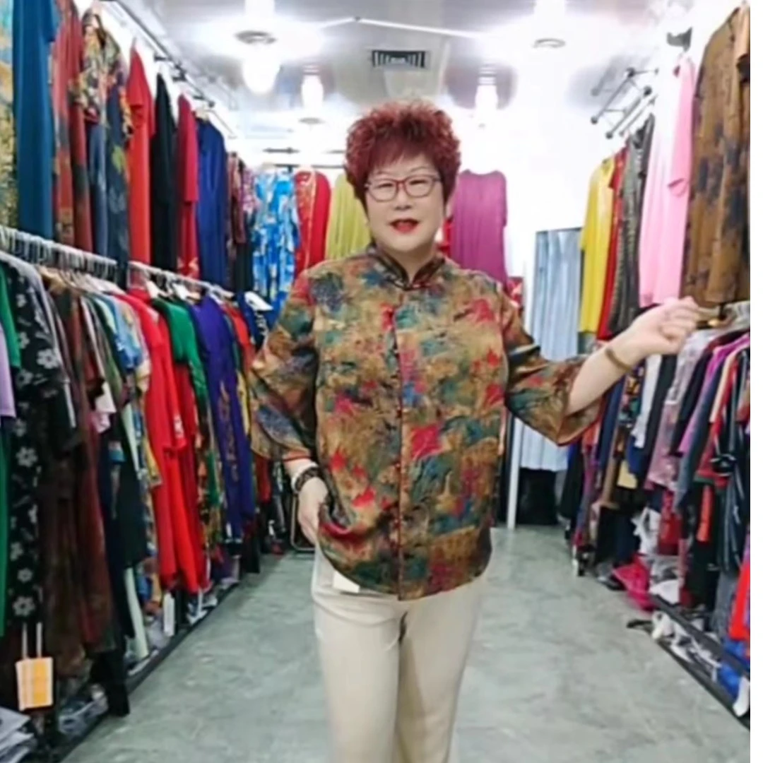 七分袖小衫休闲上衣