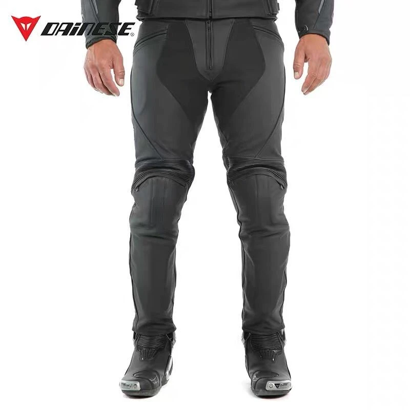 Dainese PONY 3 丹尼斯复古防摔耐磨冬季赛道摩托机车骑行皮裤
