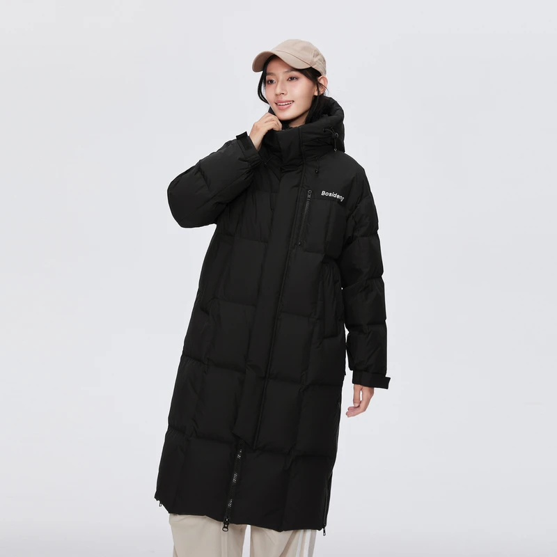 波司登冬季新款女长款时尚运动羽绒服B40143230