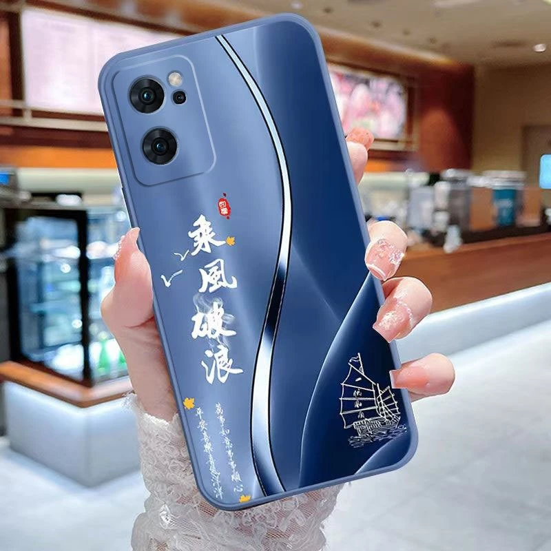 opporeno7手机壳PFJM10软硅胶防摔全包男女耐脏新款薄时尚reno7