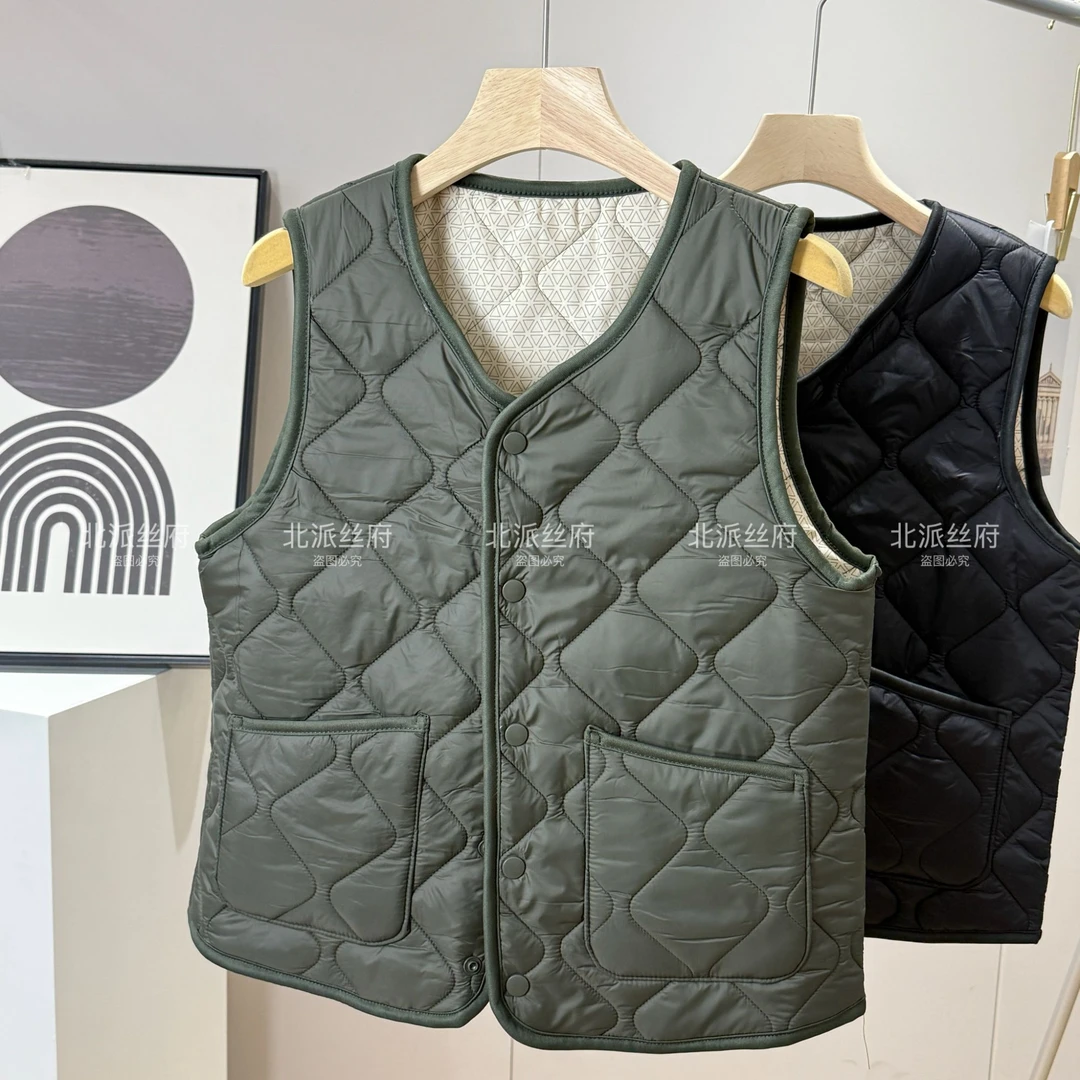 【北派丝府】秋冬休闲时尚保暖马甲（D027）