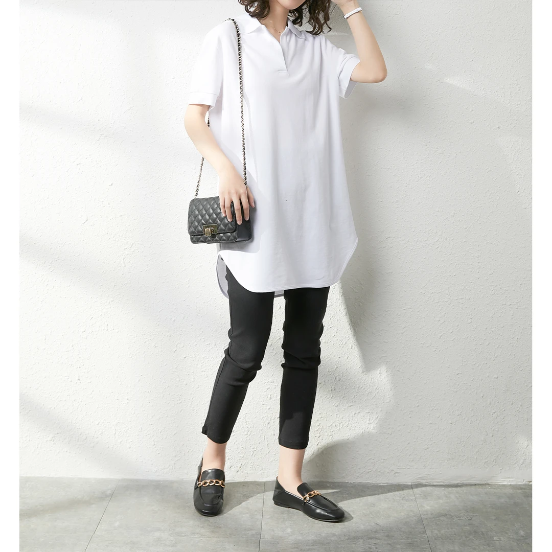 原形夏季韩版宽松polo衫百搭打底上衣潮 U13126