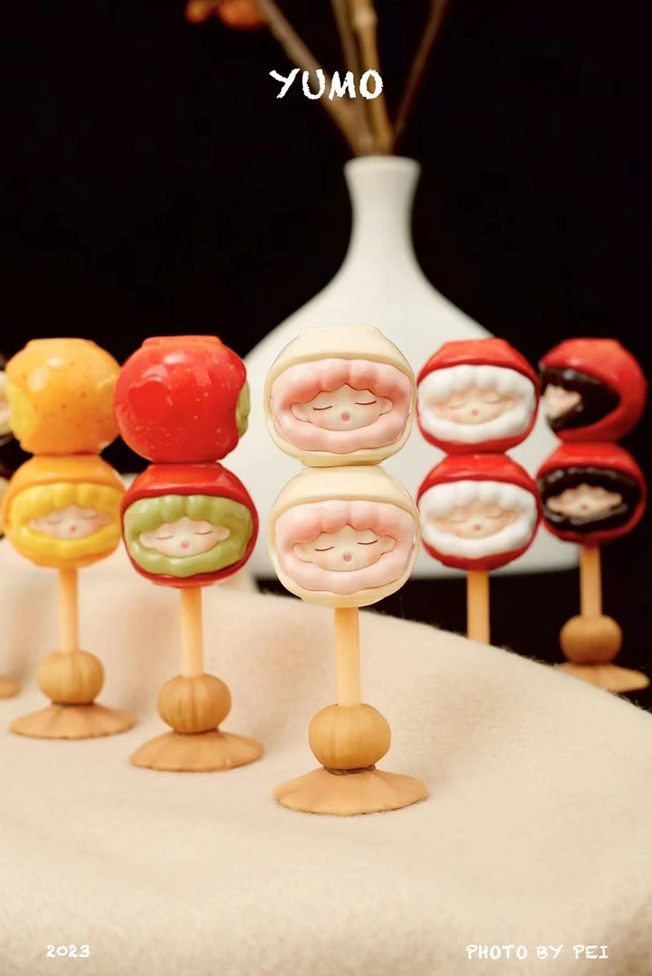 YUMO云梦一口甜mini系列冰糖葫芦盲盒手办可爱女生礼物潮玩摆件