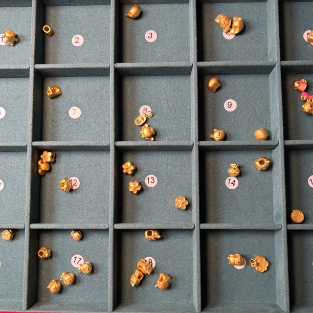 DIY链接 拍下找客服挑绳 一物一拍 足金999手串