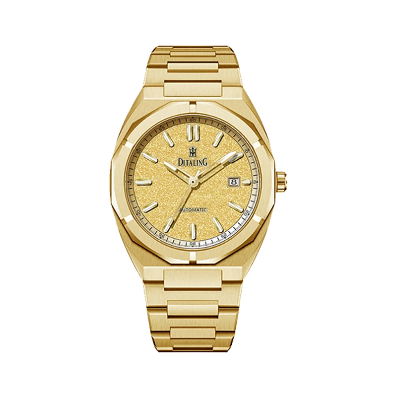 DITALING【皇家金表】高档全自动机械机芯经典男士橡树大金手表推荐