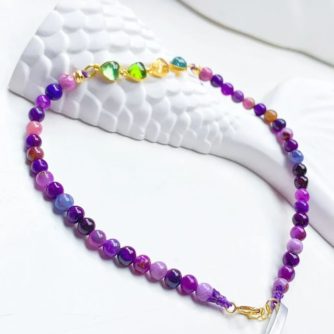 匡氏珠宝 18K金收藏级舒俱来碧玺手链 Z-HL-A8813（多样性发一）