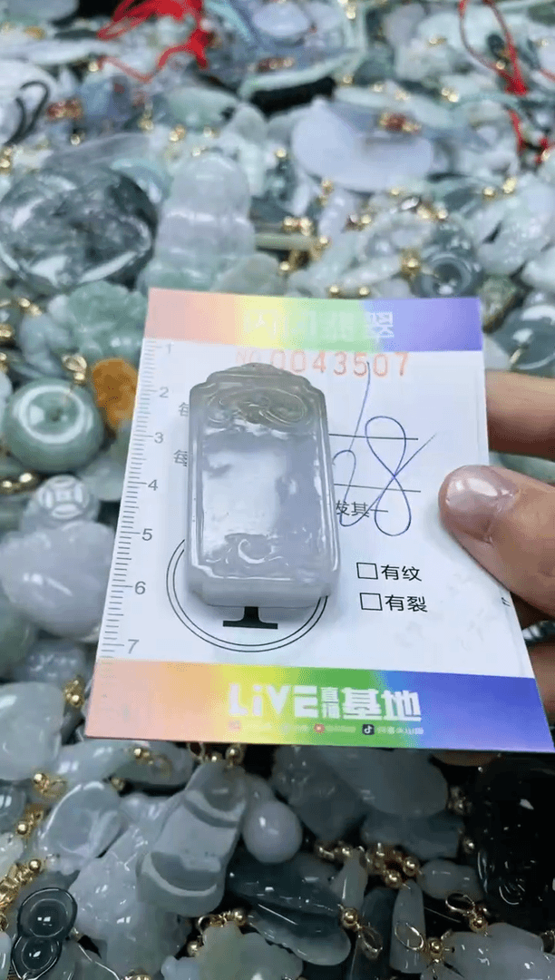 【闪购商品】翡翠颈饰未镶嵌闪购商品0043507