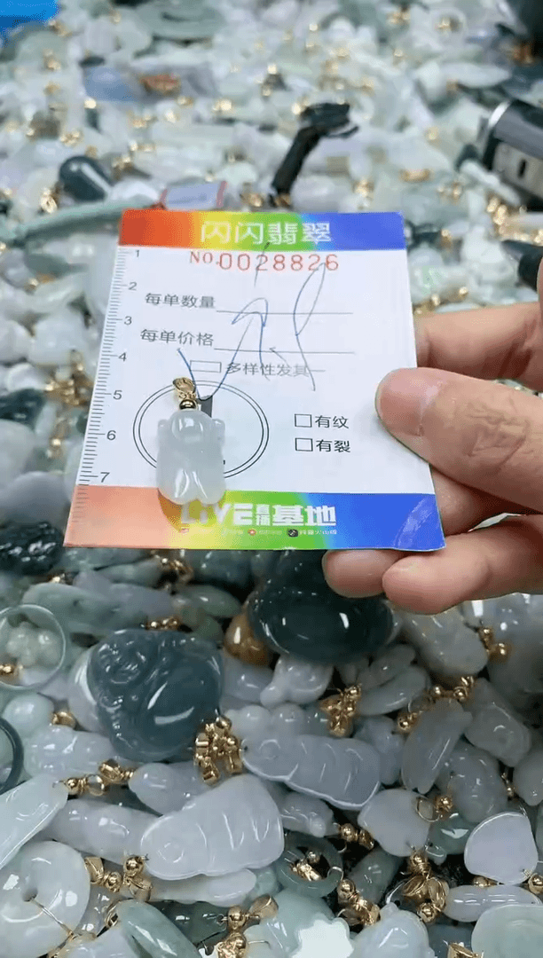 【闪购商品】翡翠颈饰未镶嵌闪购商品0028826多样性发其一