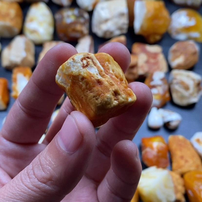 【闪购商品】定制琥珀未镶嵌桥**雨