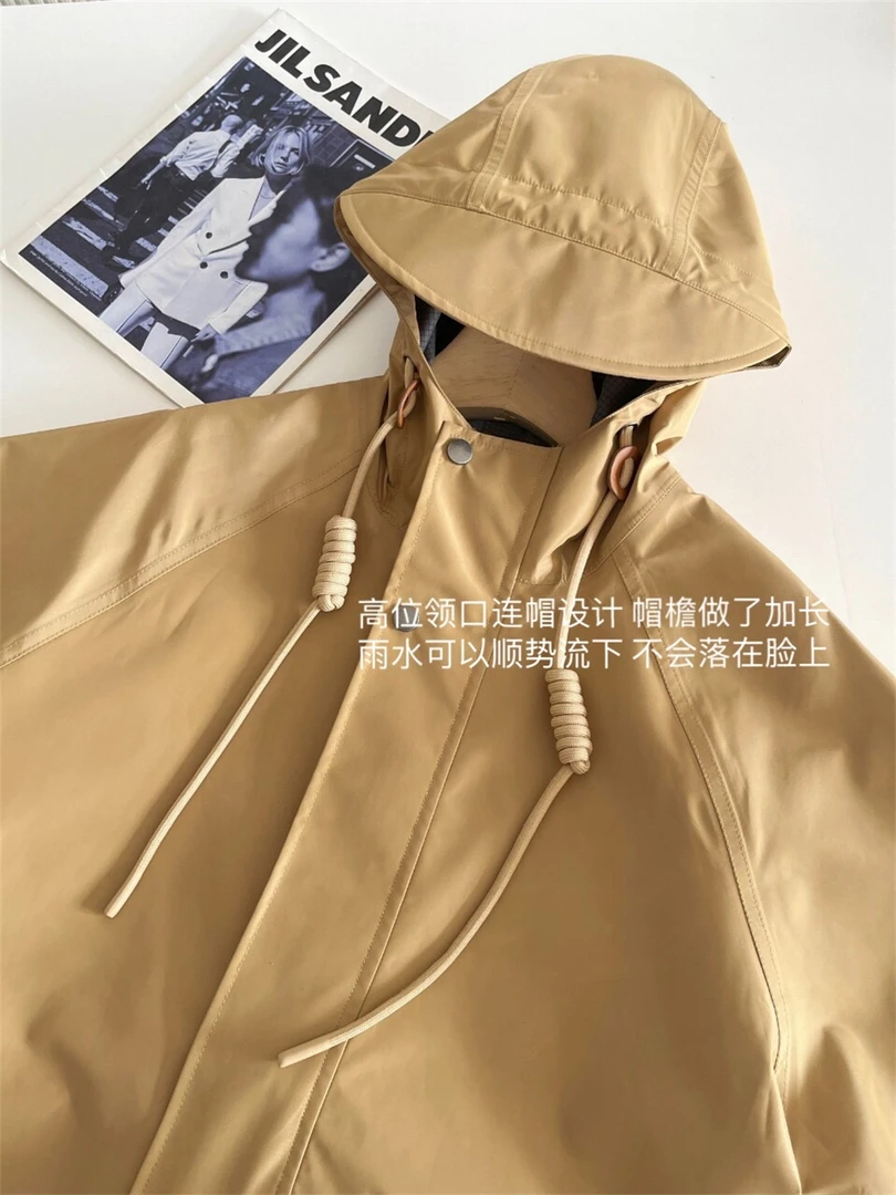 户外运动休闲卡其硬壳冲锋衣外套GB99