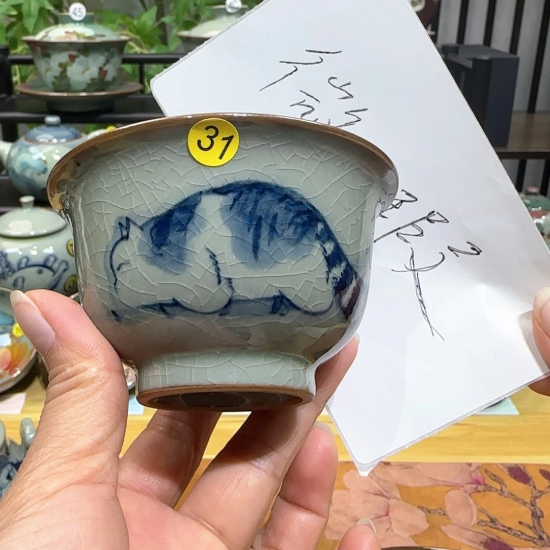 景德镇陶瓷手绘作品