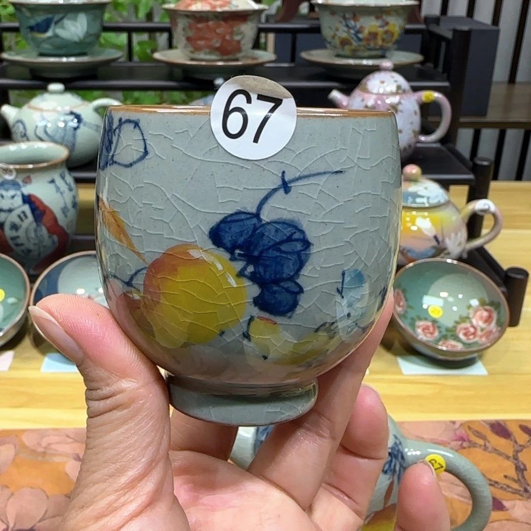景德镇陶瓷手绘作品