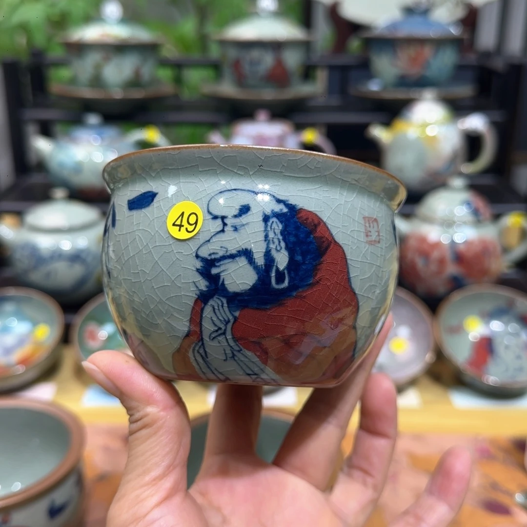 景德镇陶瓷手绘作品