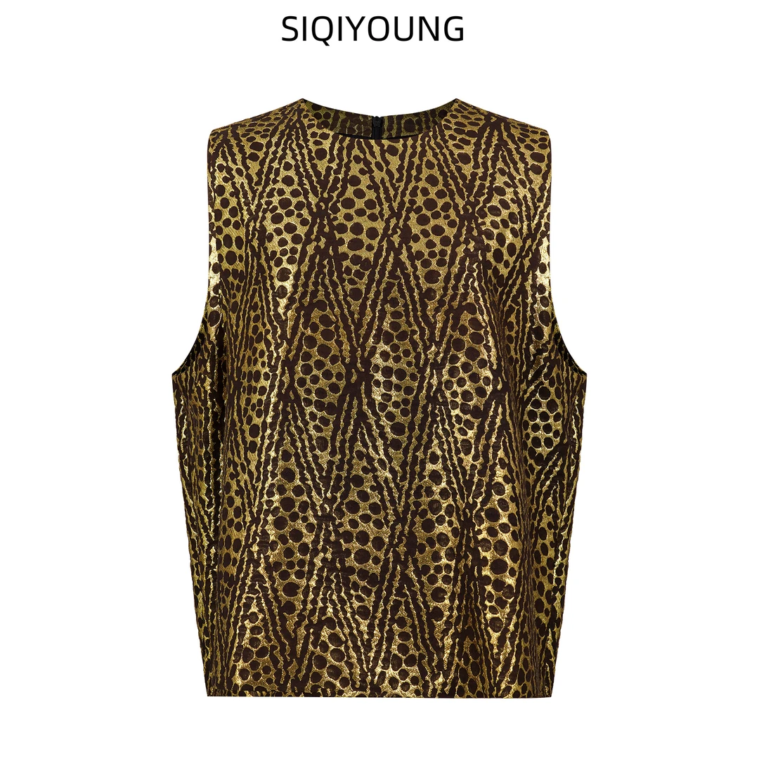 SIQIYOUNG金线设计马甲