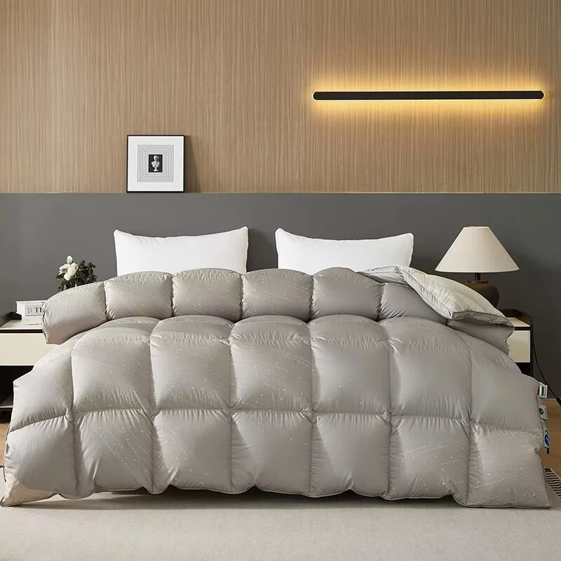 轻奢羽绒被 加厚冬被双人被子糯棉匹马棉双人被