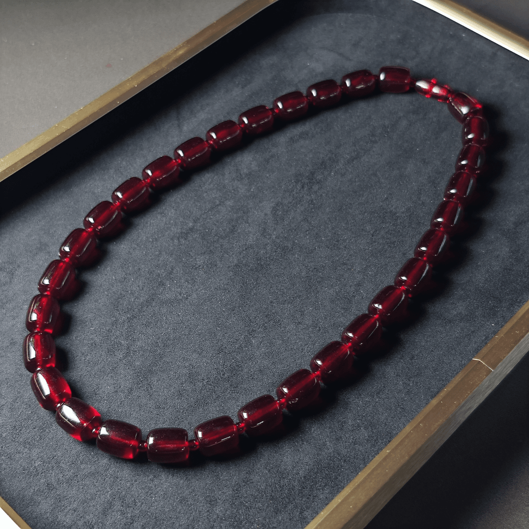 S053 手工精美项链桶珠妈妈链女款