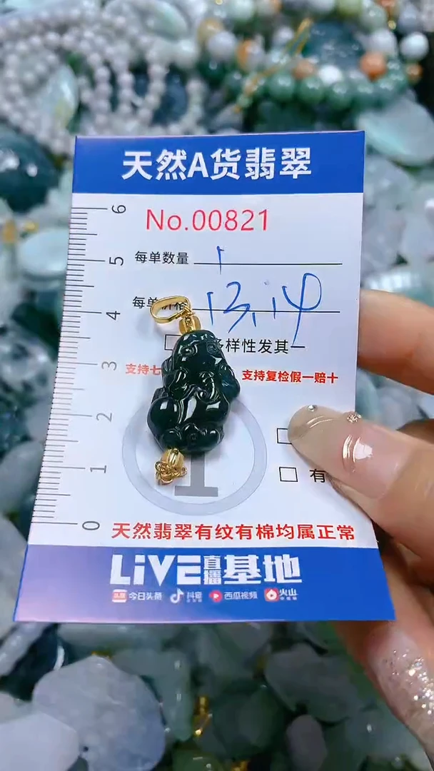 【闪购商品】翡翠颈饰未镶嵌天然翡翠