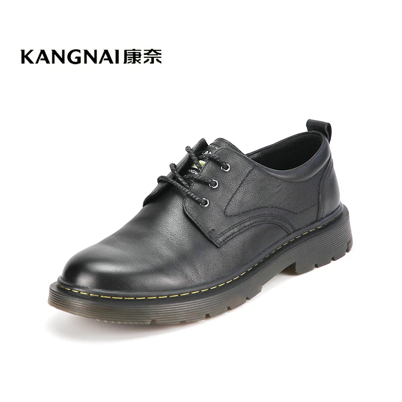 Kangnai/康奈15054专柜正品春秋软牛皮耐磨软底真皮男士舒适单鞋