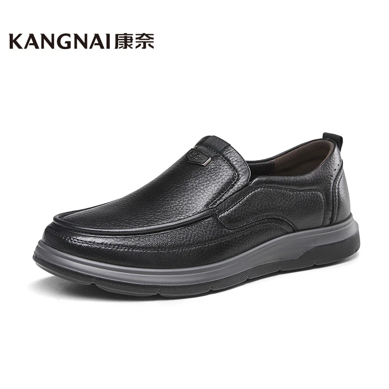 Kangnai/康奈37407专柜正品春秋真皮商务休闲羊皮轻舒适男士单鞋