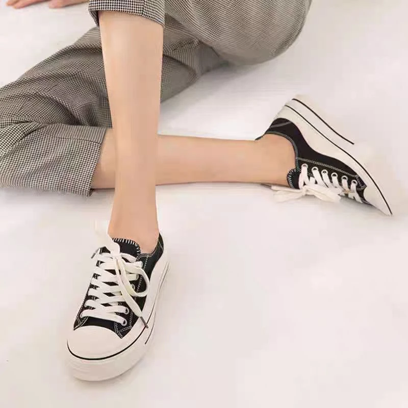 厚底小白鞋女新款秋冬百搭女鞋软底休闲板鞋女款1123-1