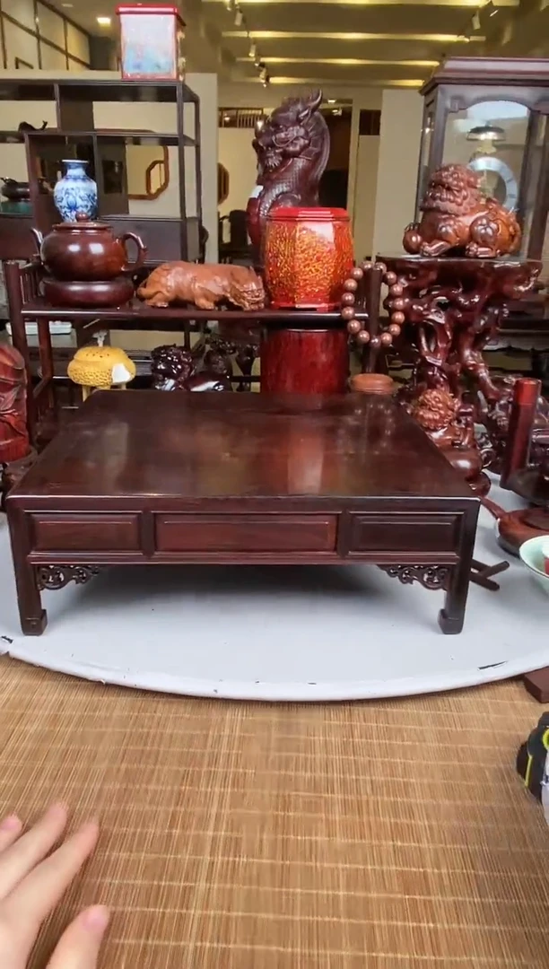 【闪购商品】紫檀木类端景台方底座