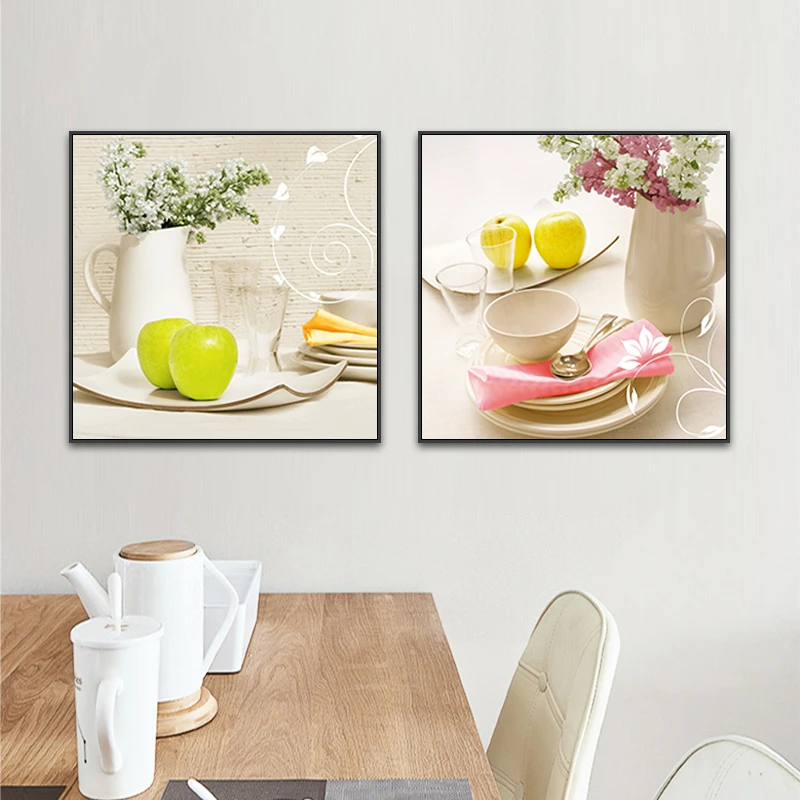 餐厅的装饰画现代简约墙画温馨家居挂画饭厅墙面装饰壁画餐桌挂画