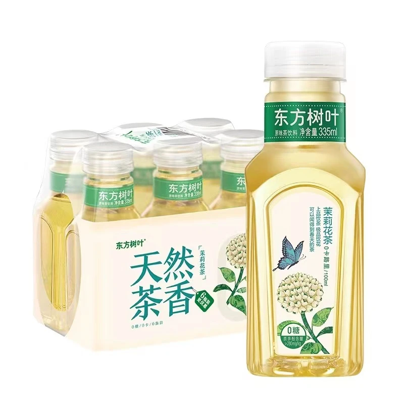 农夫山泉东方树叶335ml*6瓶 茉莉花茶饮料青柑普洱乌龙茶