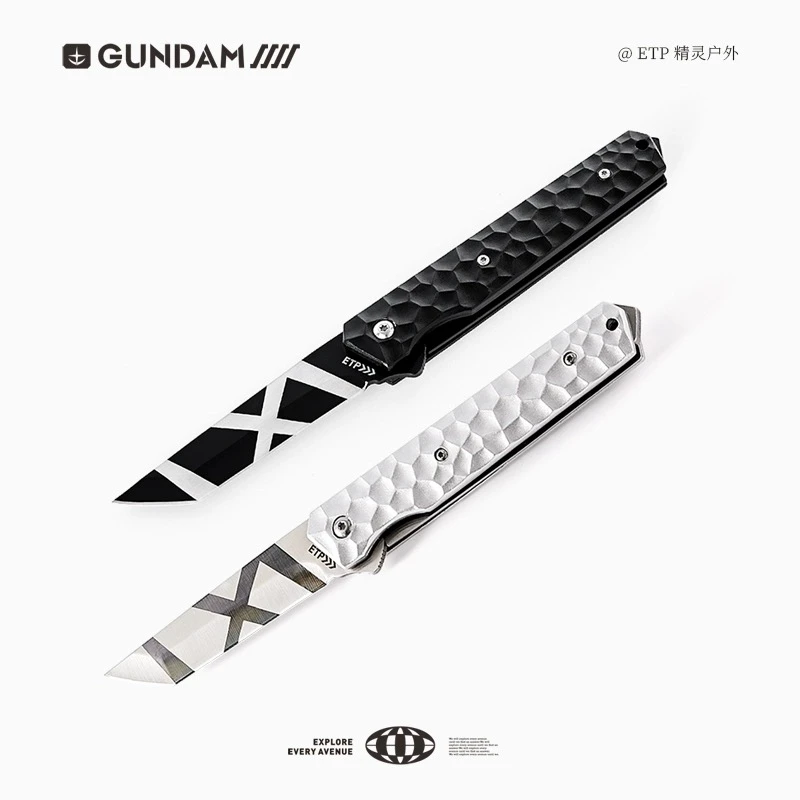 户外露营折叠刀具便携式防身面包水果刀轻量野餐削皮刀户外小工具