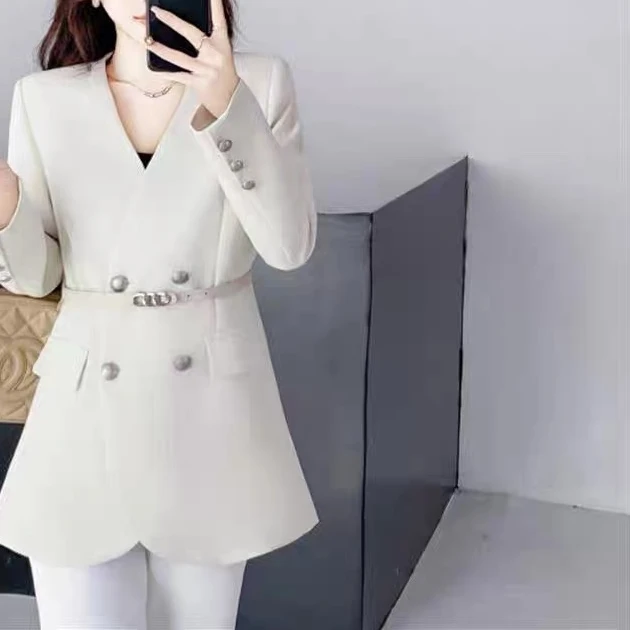 衣源A033#气质长袖网红百搭女神西装（衣长70左右）