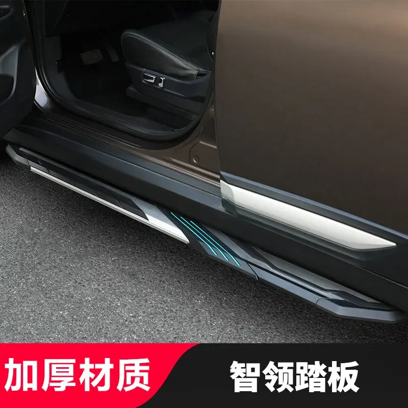 适用全系SUV脚踏板改装加厚侧踏板无损加装踏板 新款加厚脚踏板