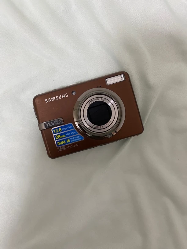 9新 Samsung/三星 m310w蓝调系列1360w像素ccd数码相机