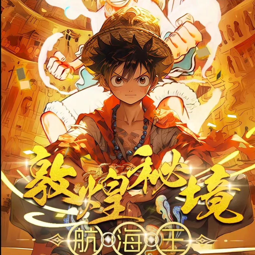【欢乐PK对决】开元文创《航海王-敦煌》二创第一弹收藏卡牌默认代拆
