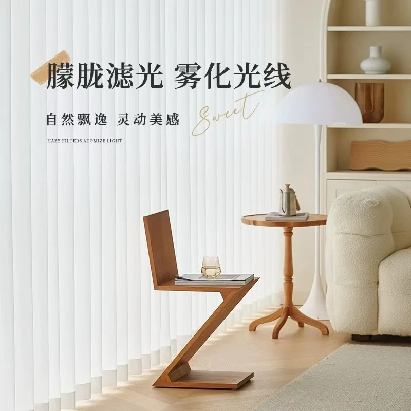 网红幻影窗纱透光不透人卧室客厅阳台飘窗办公室白色简约防刮防抓