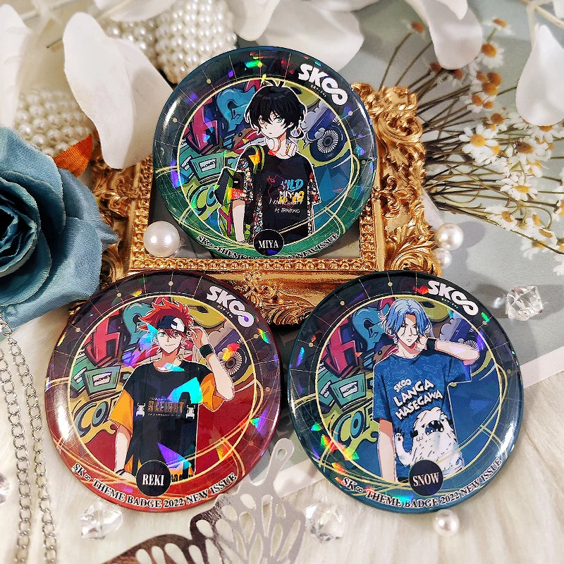 无限滑板动漫吧唧知念实也SK8喜屋武历驰河兰加马口铁徽章周边