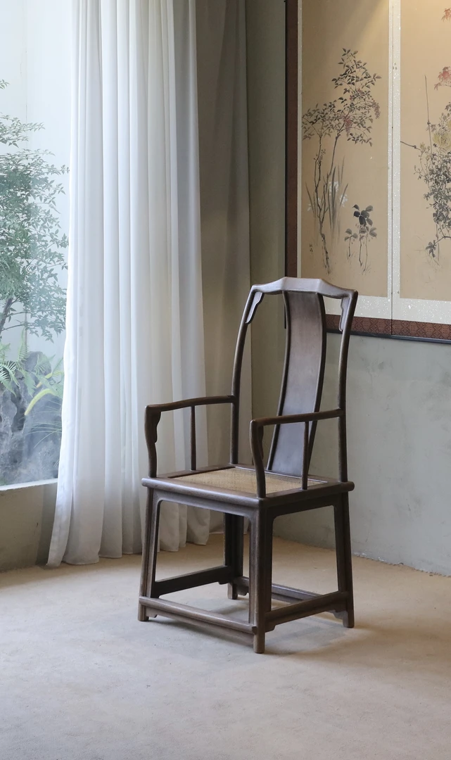 书房家具铁力木官帽椅（不包邮）