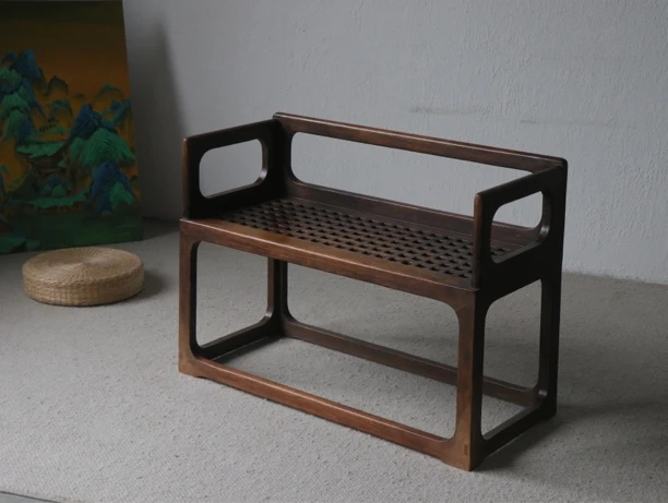 书房，茶室（铁力木双人椅）