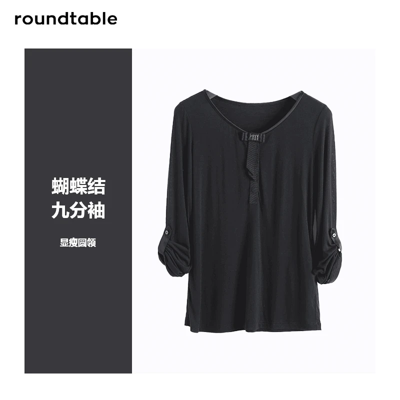 70S蝴蝶结九分袖上衣 TBS3200199