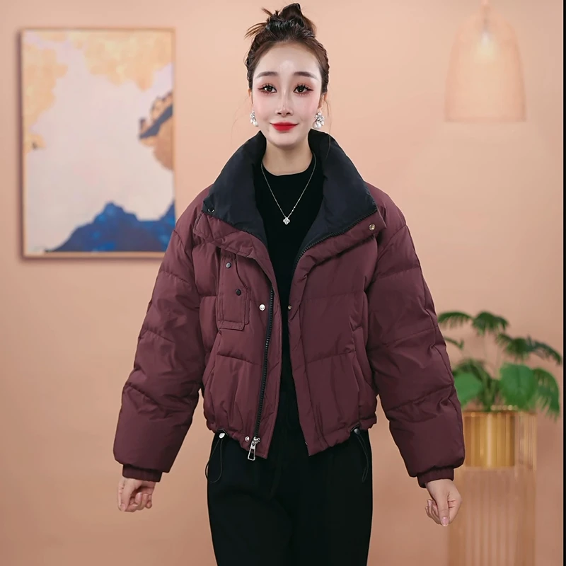 2024冬季气质时尚白鸭绒羽绒服保暖显瘦轻奢洋气加厚羽绒服B59