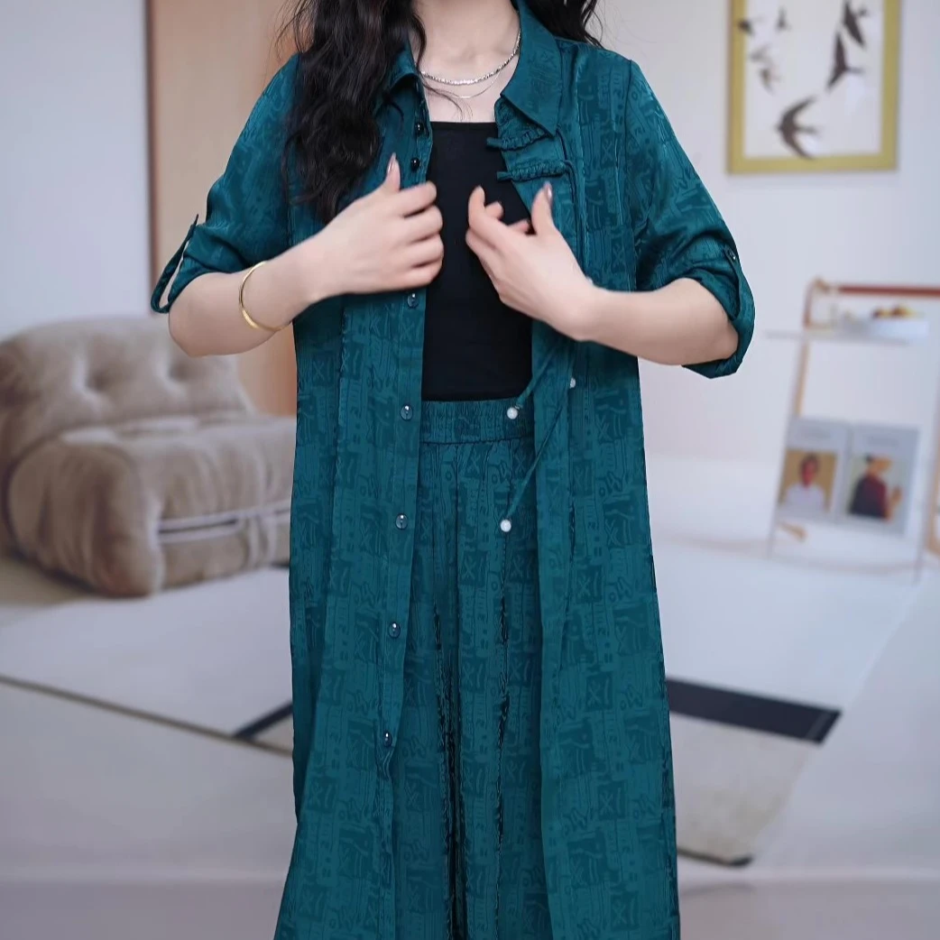 【XRX】新款时尚洋气气质轻奢显瘦三件套套装#865